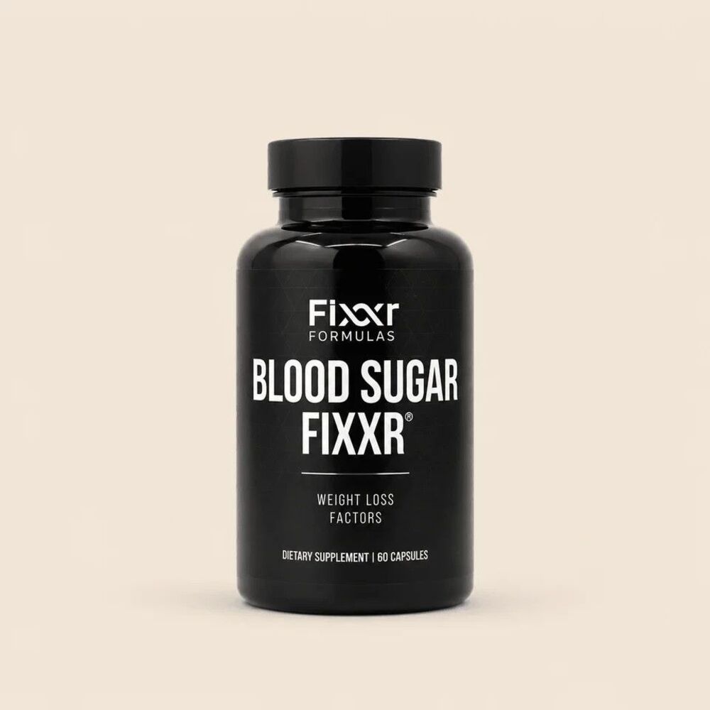 Fixxr by Dr. Amie BLOOD SUGAR BALANCE 60 capsules NEW